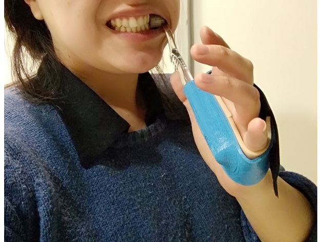 3d print toothbrush adapter 1