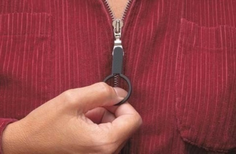 3D Printed Zip-Grip Zipper Pull 1